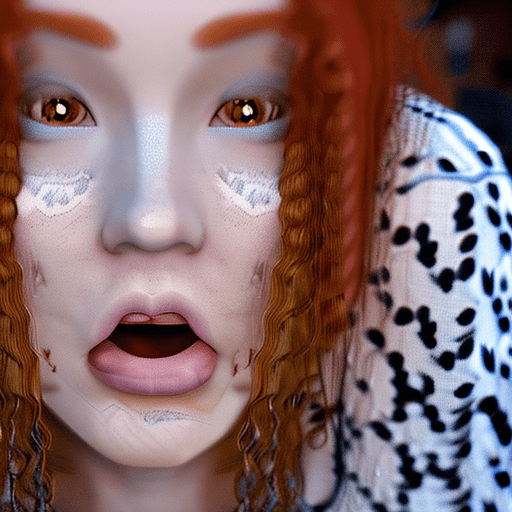 AI generated: beautiful redhead girl with freckles, Ahegao tongue drool, intricate, highly detailed, rim lighting,...