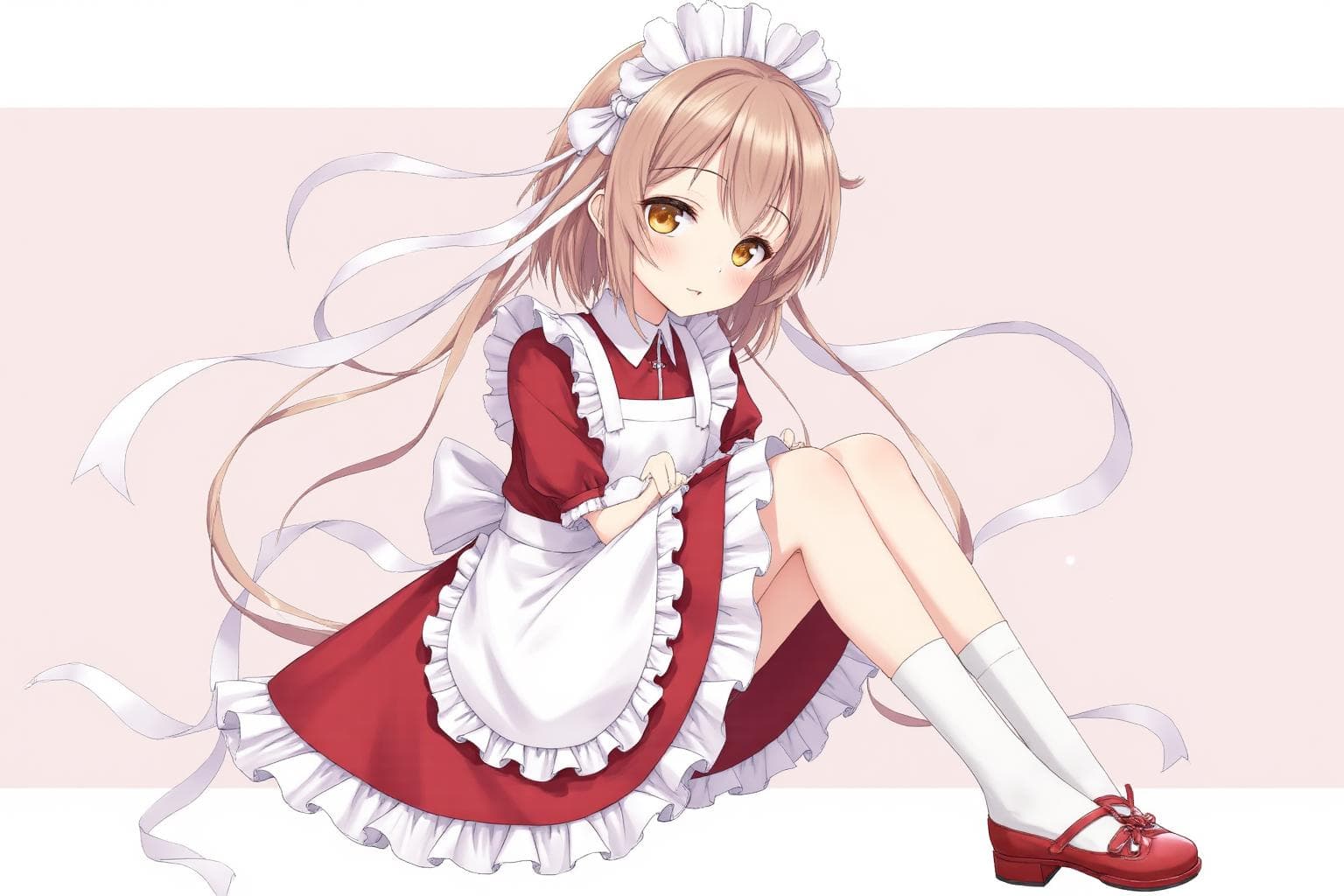 NSFW WAN2.2 t2v White stockings underwear red ribbon
