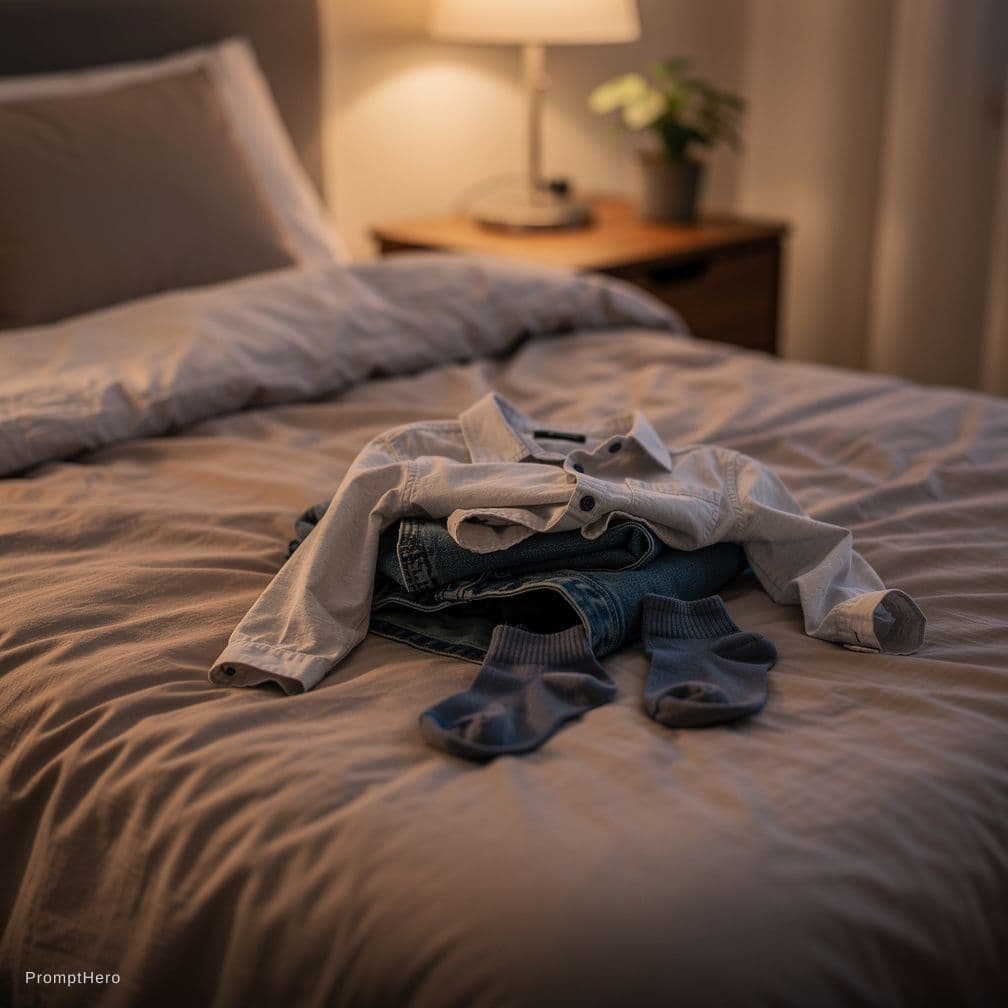 AI generated: Removed clothes 