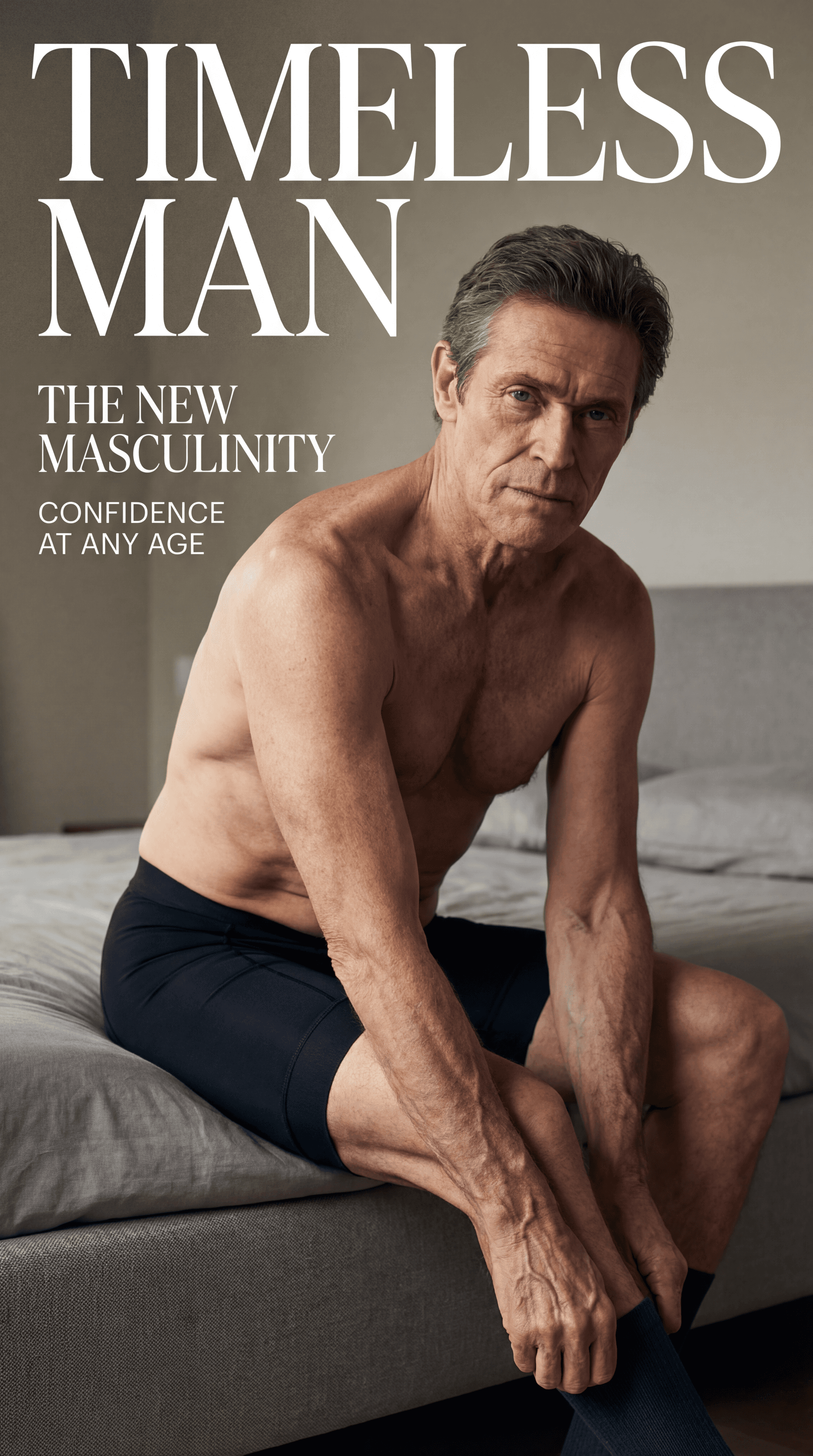 AI generated: FASHION MAGAZINE COVER. NOT CGI. NOT LIFESTYLE.
Ultra-realistic high-end editorial photography with ...