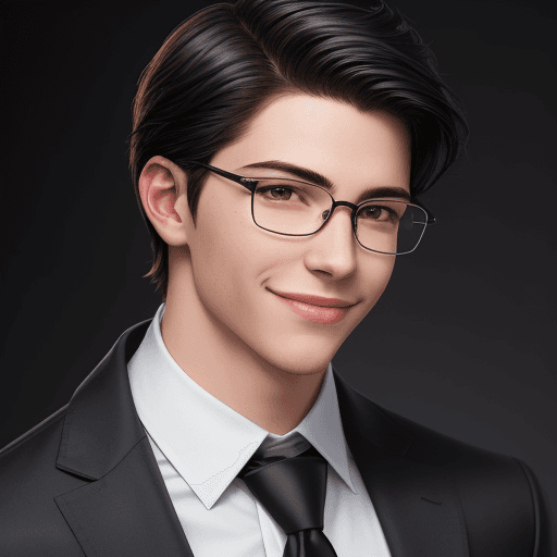 AI generated: Craft a photorealistic portrait of a young adult male exuding charisma and confidence. He should hav...