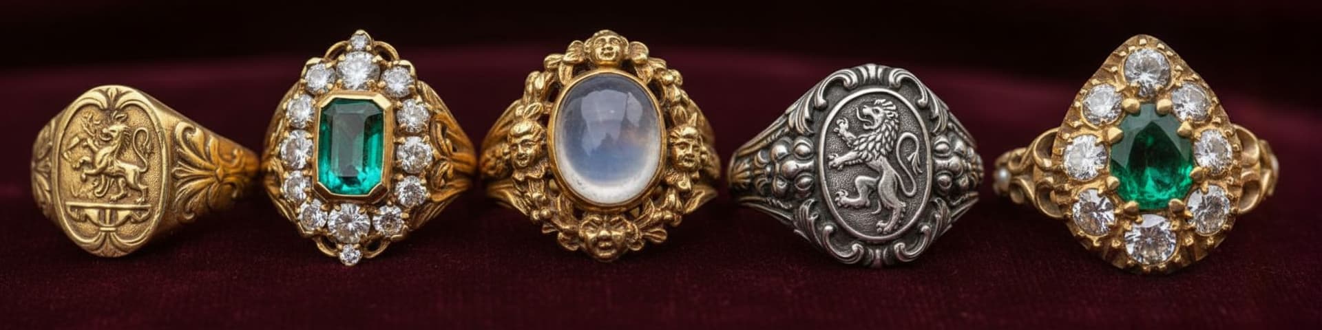 AI generated: Please refer to this picture. Generate a similar one where the jewelry uses the style from the secon...