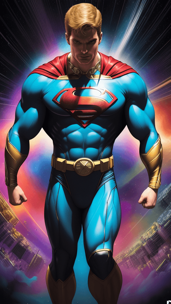 AI generated: a highly detailed 8k 16k poster size illustration a complex DC Comics feature of Atlannatight form f...