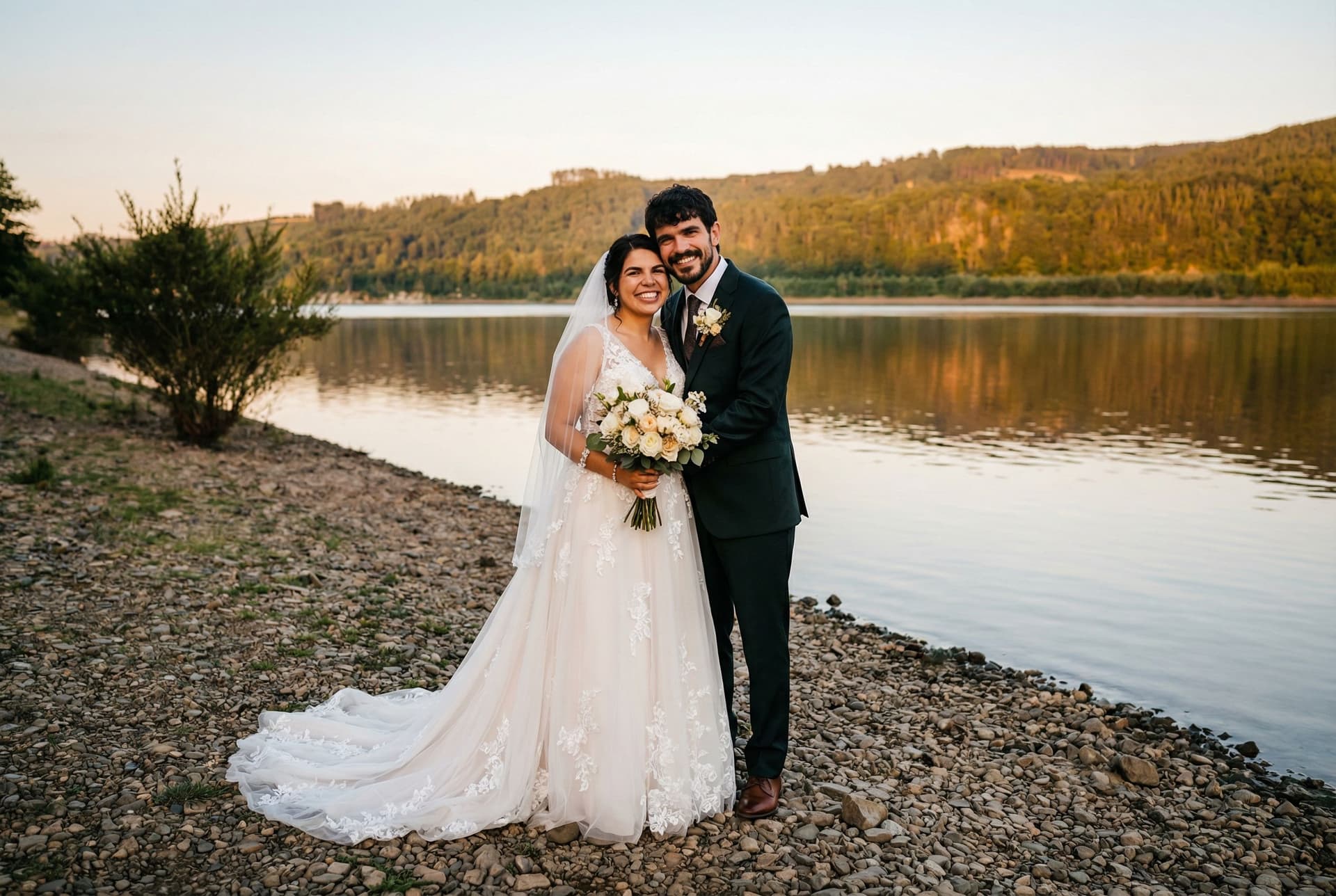 AI generated: a weddingg picture