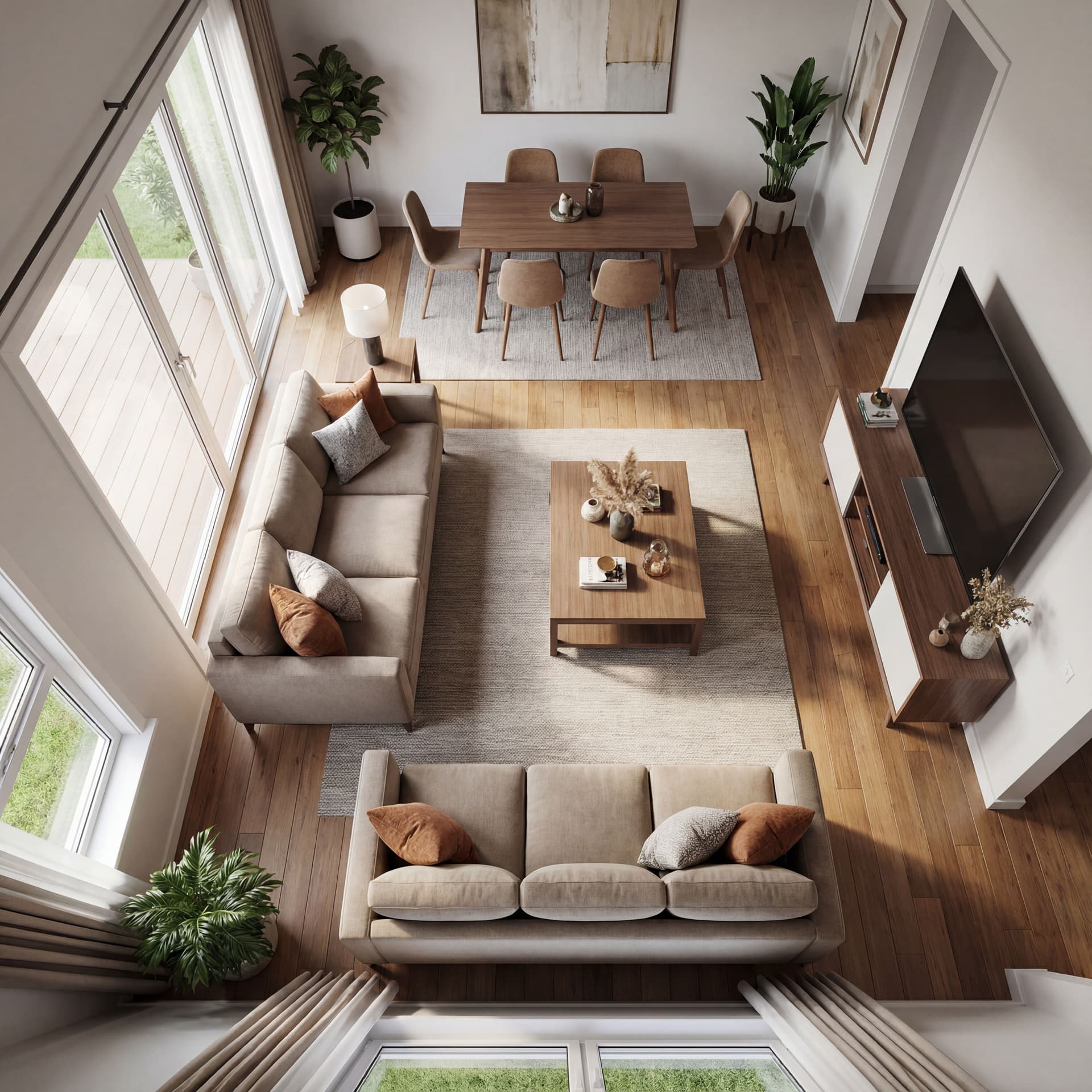 AI generated: real render