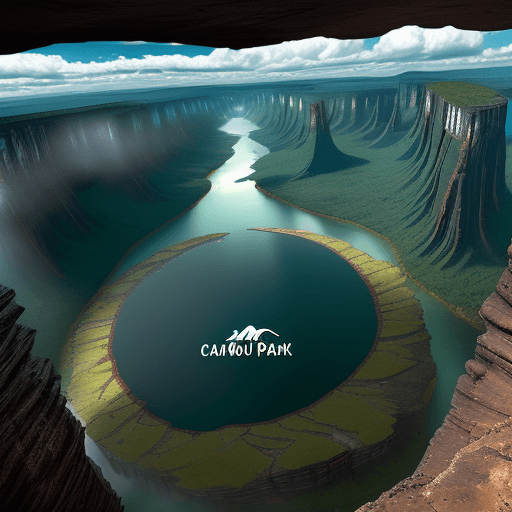 AI generated: Canaima Pay logo, including elements of the Canaima National Park, here are some ideas:

Tepuis: You...