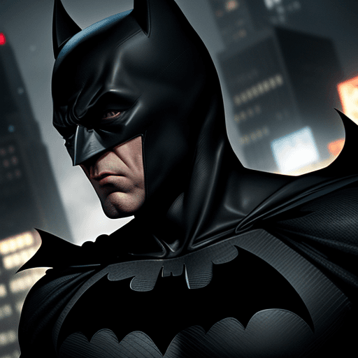 AI generated: Batman gangster 4 k ultra HD 