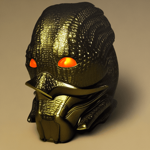 AI generated: Effeminate male synth, species by vader-san, light  arsenical bronze and metallic colours of the syn...