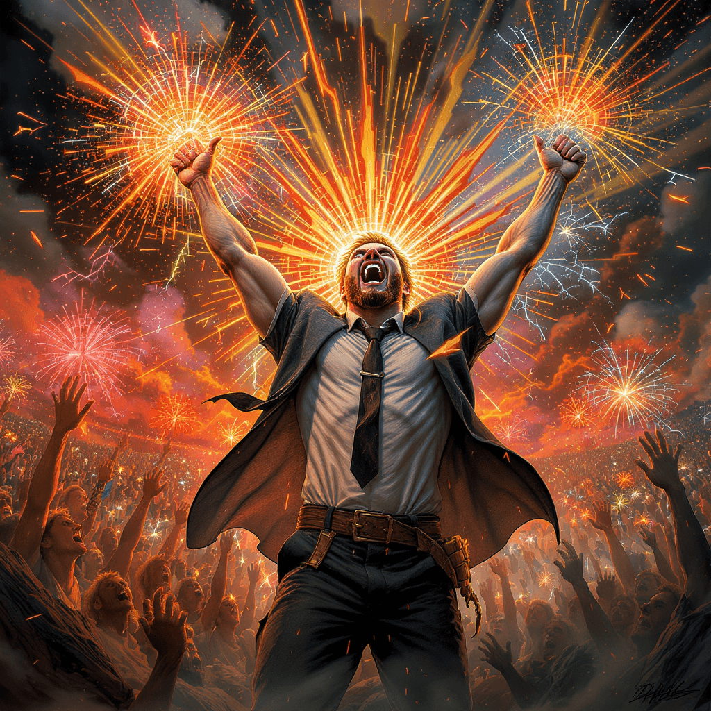 AI generated: A realistic, energized and vibrant campaign for a fraternity however, the fraternity is a cult