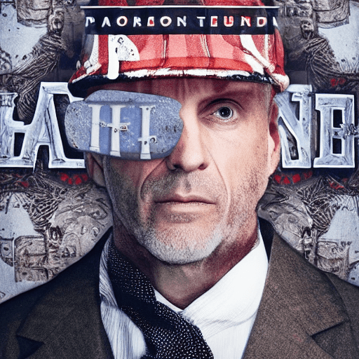 AI generated: jordan peterson (tv-show: american gods style)