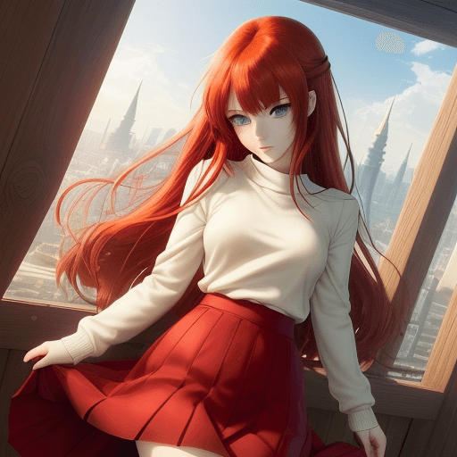 AI generated: sfw, day light, anime girl, (Fantasy), Infinite, ((masterpiece)), (((best quality))), ((beautiful re...