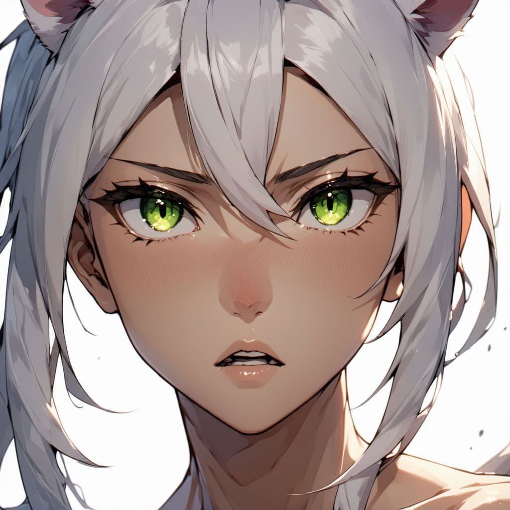 AI generated: beautiful chin, beautiful eyes, green eyes, beautiful face, score_9, score_8_up, score_7_up, (NSFW) ...