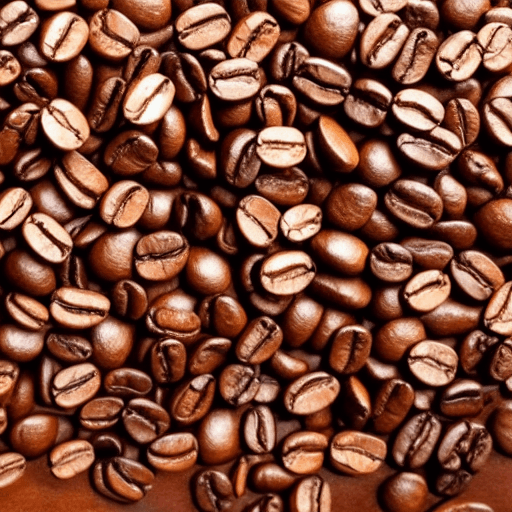 AI generated: Speechless coffee beans, extremely detailed
