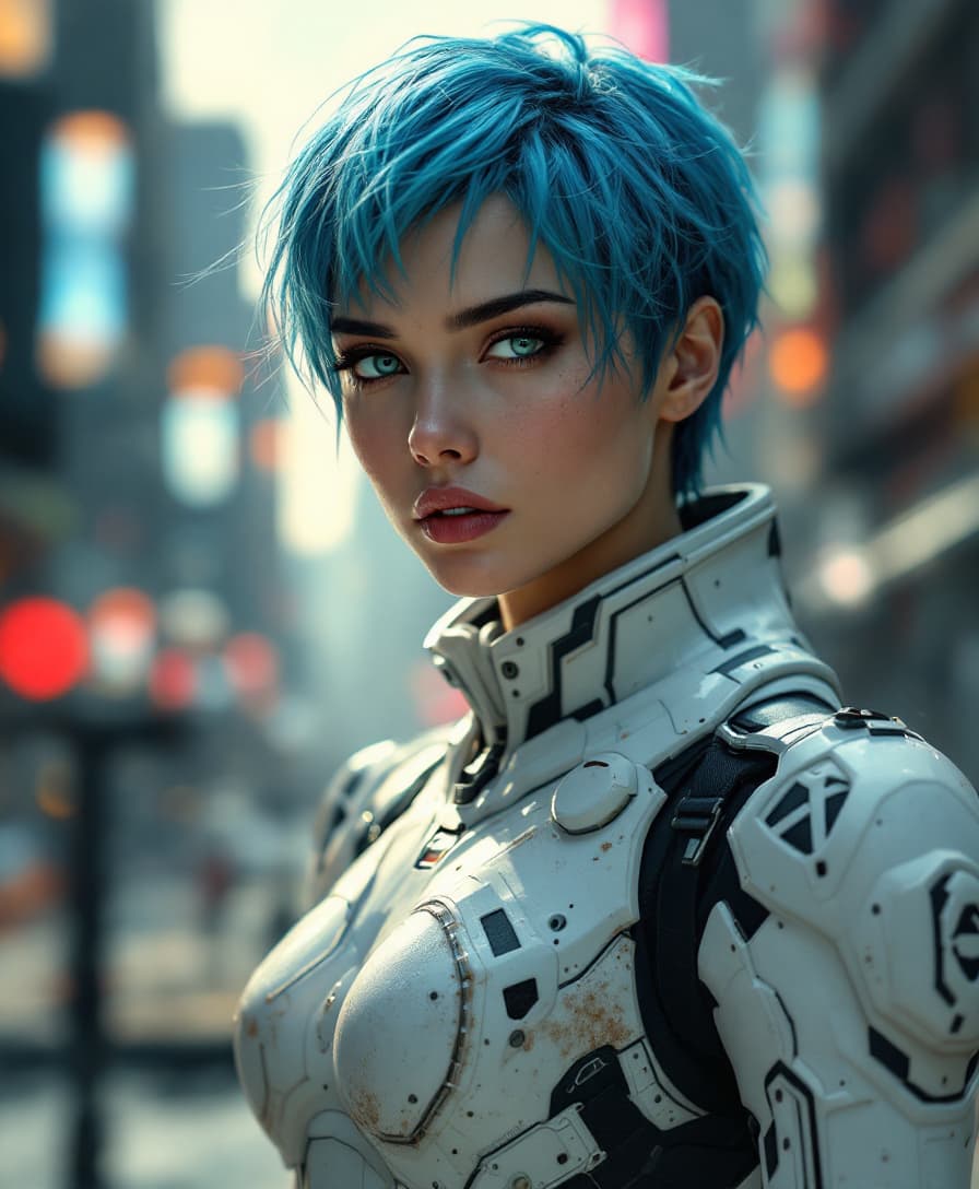 AI generated: digital art, best quality, ultra realistic, ultimate detailed, low camera angle, half-body portrait:...