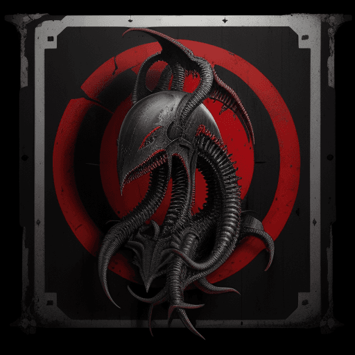AI generated: LV-426 red