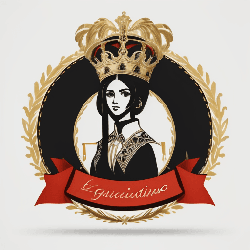 AI generated: crear logotipo de "mis 15 años guadalupe" elegante, profesional y minimalista