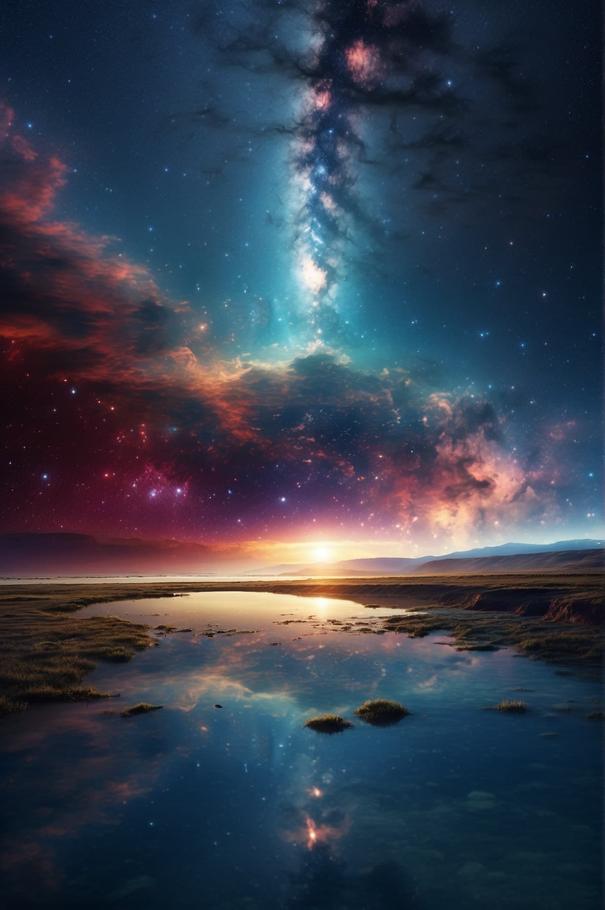 AI generated: An Universe where is all possible, every dream comes true, 