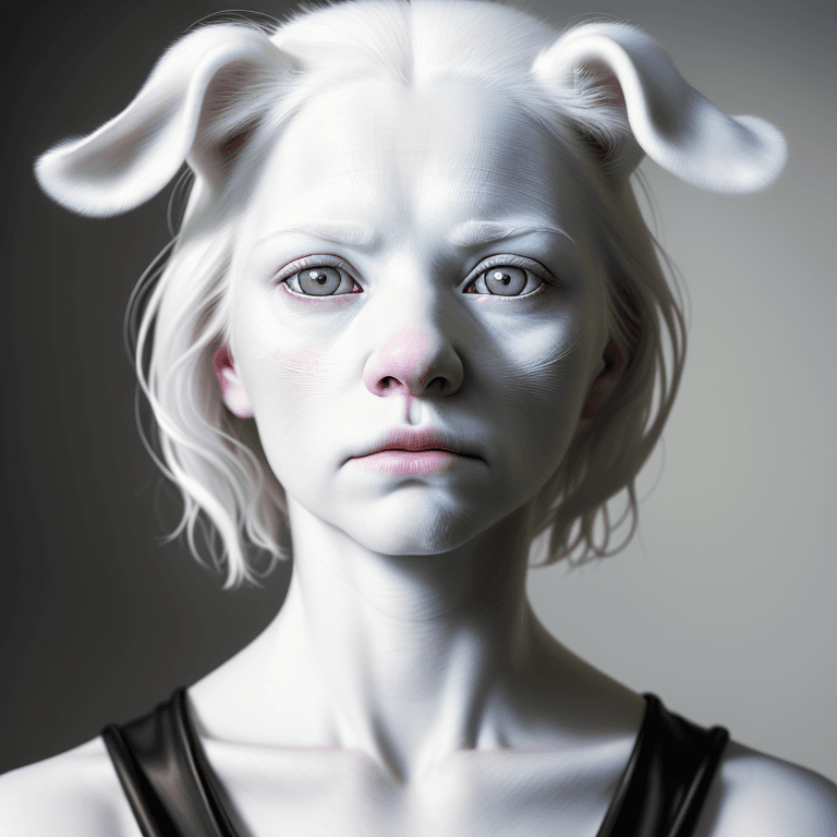 AI generated: (hyperrealism : 1. 4), (award winning: 1. 4) (masterpiece photo: 1. 4) BREAK 
a portrait photography...