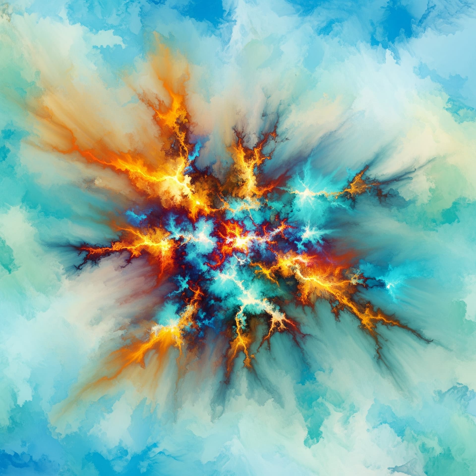 AI generated: Amazing abstract art, attractive, awesome, admirable, astounding, alluring, amber, aquamarine, azure...
