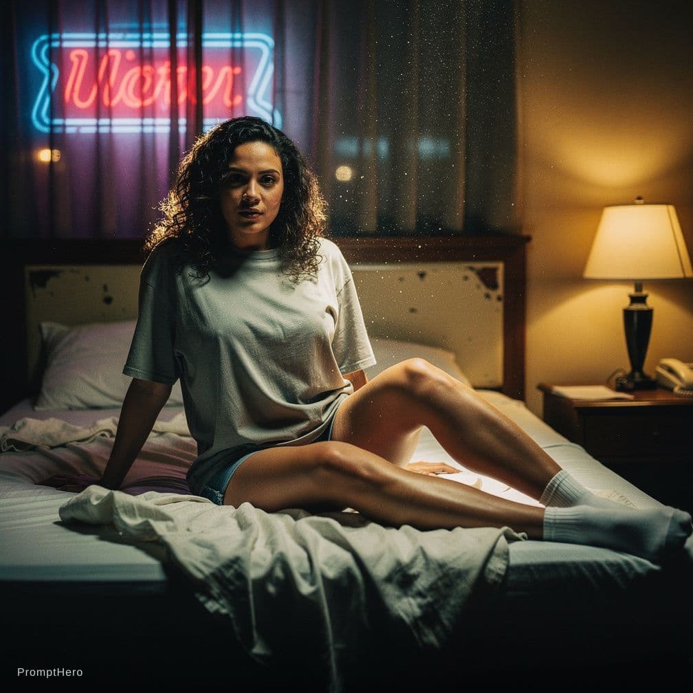 AI generated: cinematic photo cinematic photo of xxx, very young and sexy, whole body (wide hip, thin waist, very ...