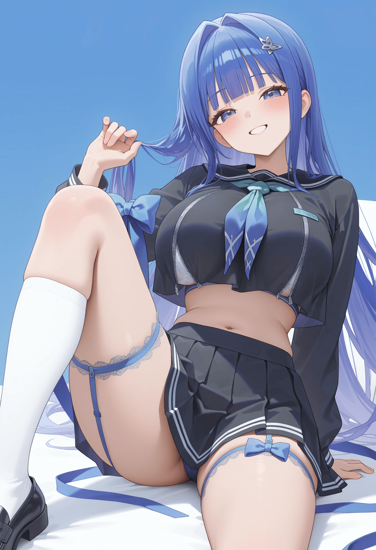 Arcana | 아르카나 |  アルカナ | Fortune Mate | Nikke | School Uniform | illustriousXL