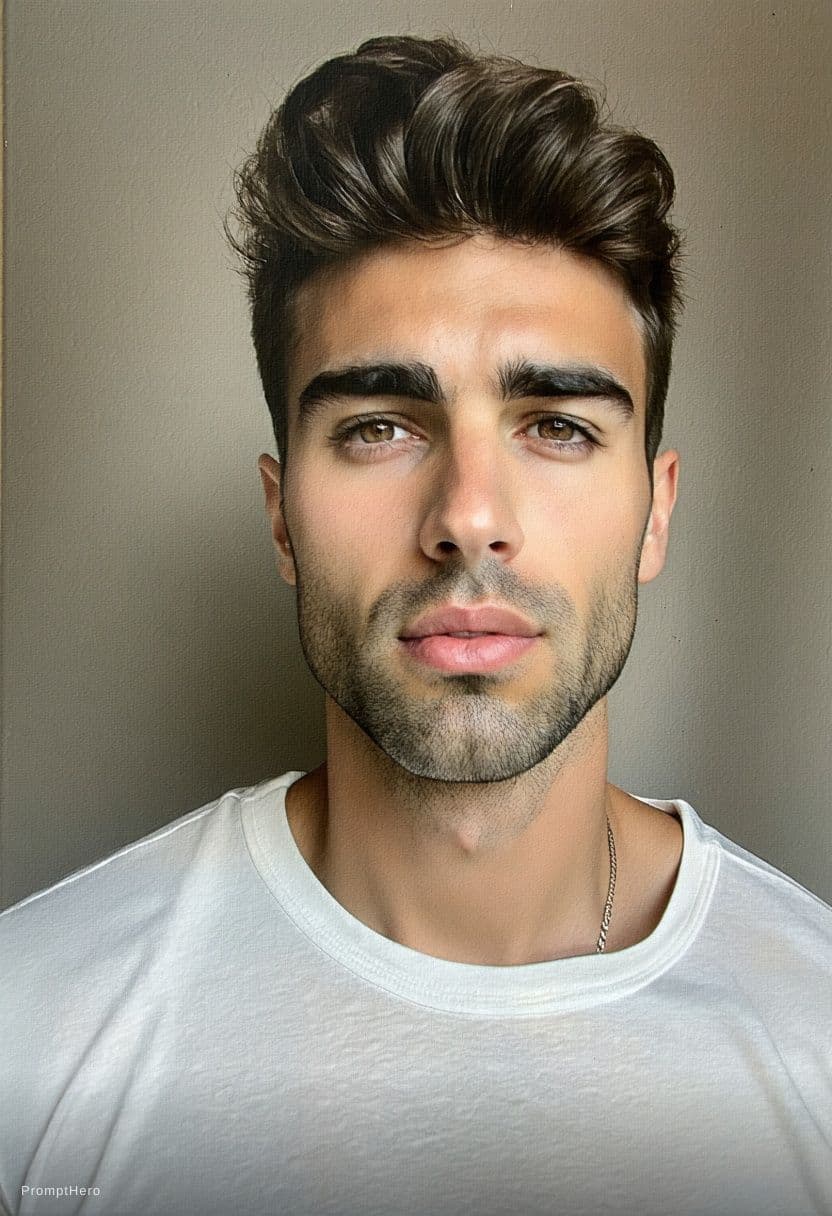 AI generated: Nude handsome