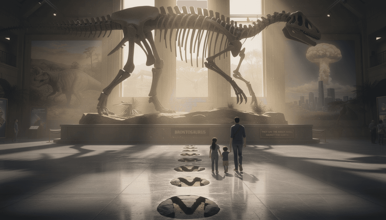 AI generated: Fifty million years ago
You walked upon the planet so
Lord of all that you could see
Just a little b...