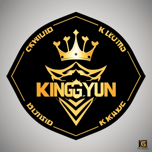 AI generated: Create a logo for a bodybuilding club called King Gym, with beautiful additions and wonderful touche...