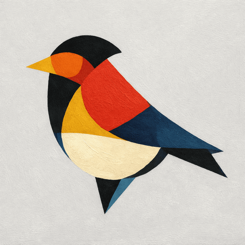 AI generated: Create an abstract artwork that looks like something a human would make. The artwork itself should b...