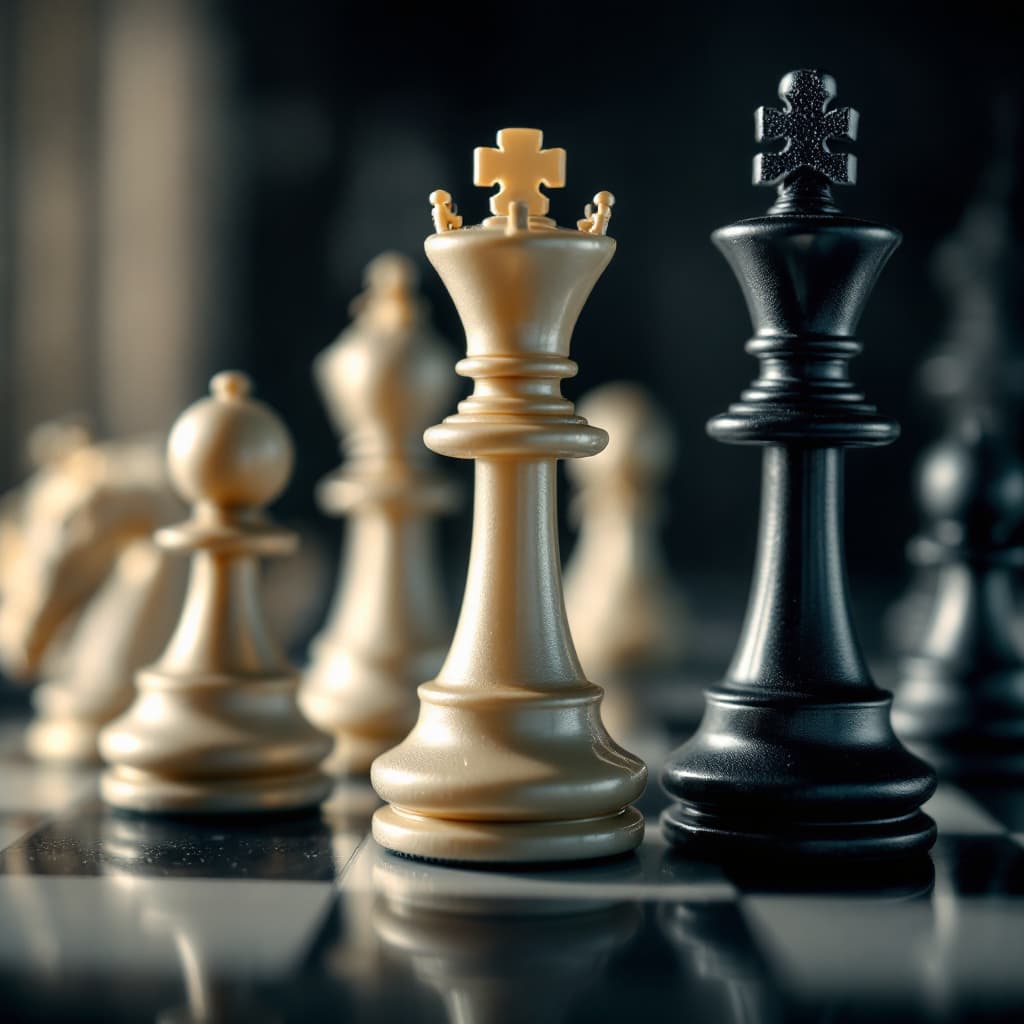 AI generated: hyper-realistic photograph of chess pieces "rook" close up, best design, spectacular craftsmanship, ...