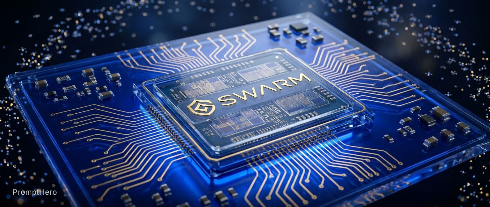 AI generated: \Ultra-high-definition wallpaper, 8K resolution. A macro close-up of a 
futuristic CPU processor chi...