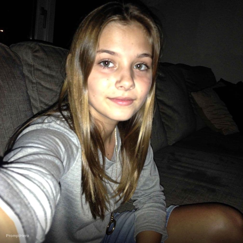 AI generated: Result
Using the uploaded reference photo, create a standard iPhone selfie with flash. There's no cl...
