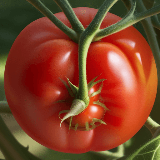 AI generated: A handsome tomato with a beautiful face , 8k , hd , ultra detail