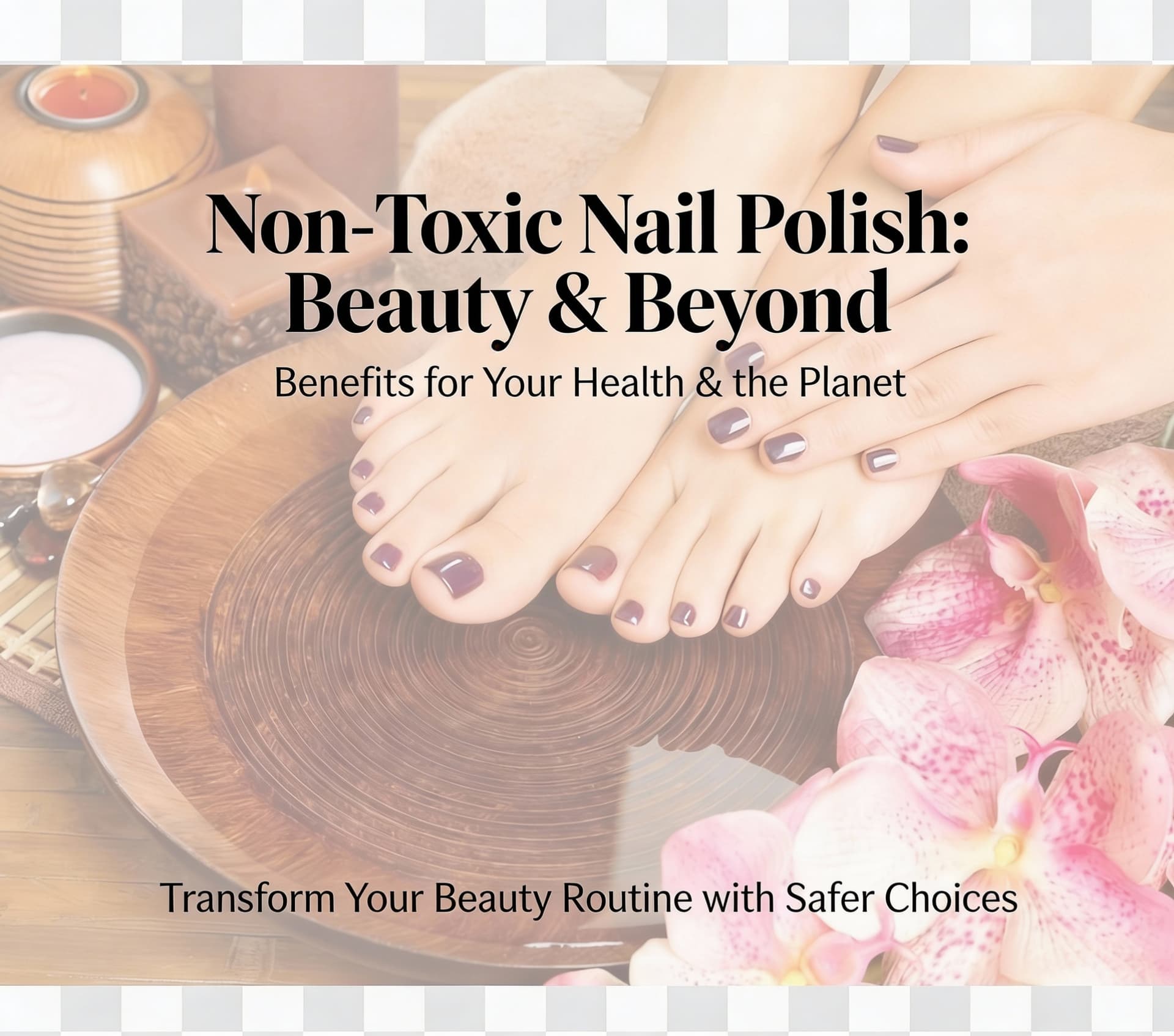 AI generated: Choosing the right nail polish can impact more than just your manicure. It plays a crucial role in y...