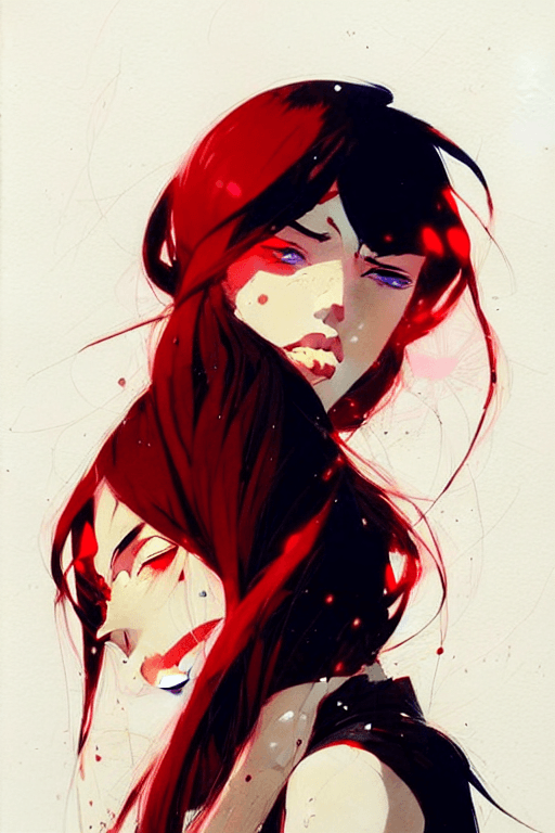 AI generated: a ultradetailed beautiful panting of a stylish woman, by conrad roset, greg rutkowski and makoto shi...
