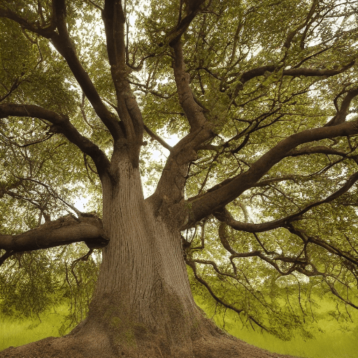 AI generated: a tree, 8k
