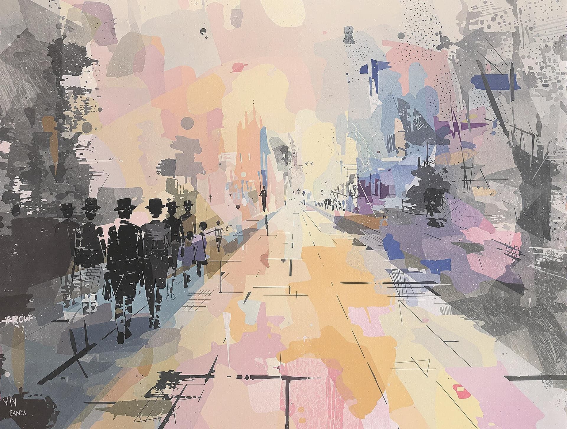 AI generated: Paradox pathway pilgrimage, Pulchritudinous peregrine, prismatic penumbra perspective, pearlescent, ...