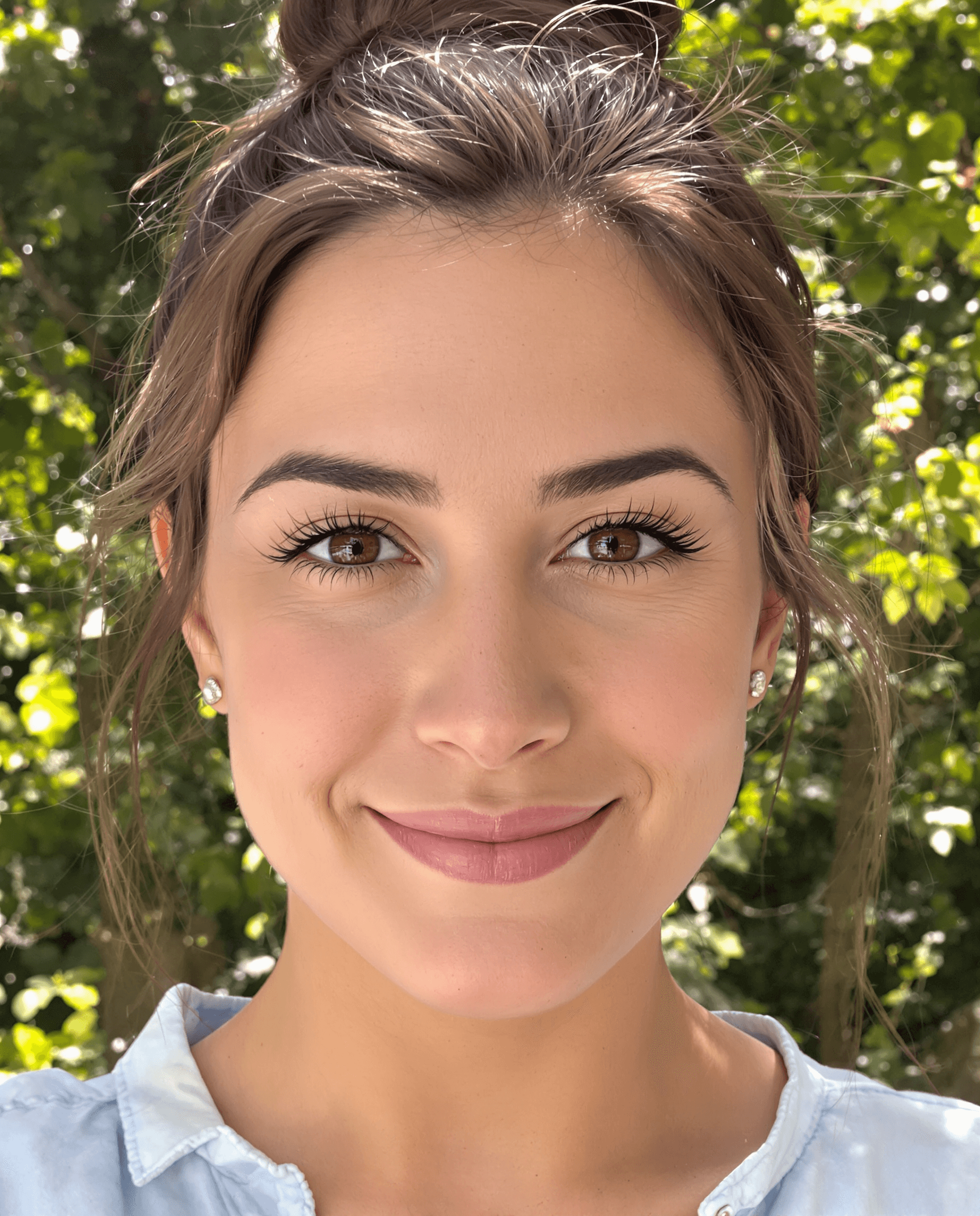 AI generated: (Keeley Hazell:1.3),  
(realistic face, oval-shaped face with high cheekbones, soft jawline, full sy...
