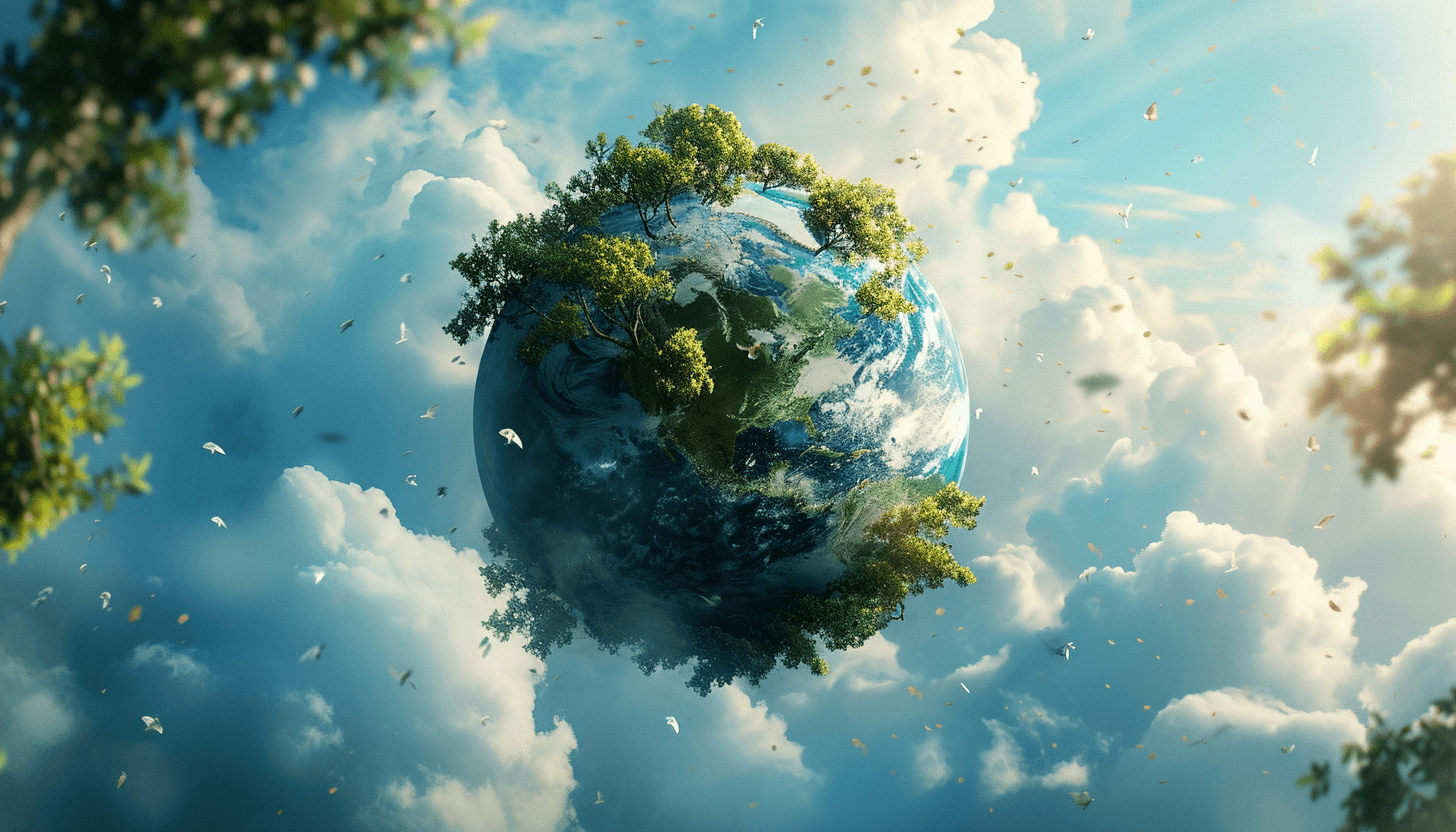 AI generated: beautiful world logo --v 6.0 --ar 7:4