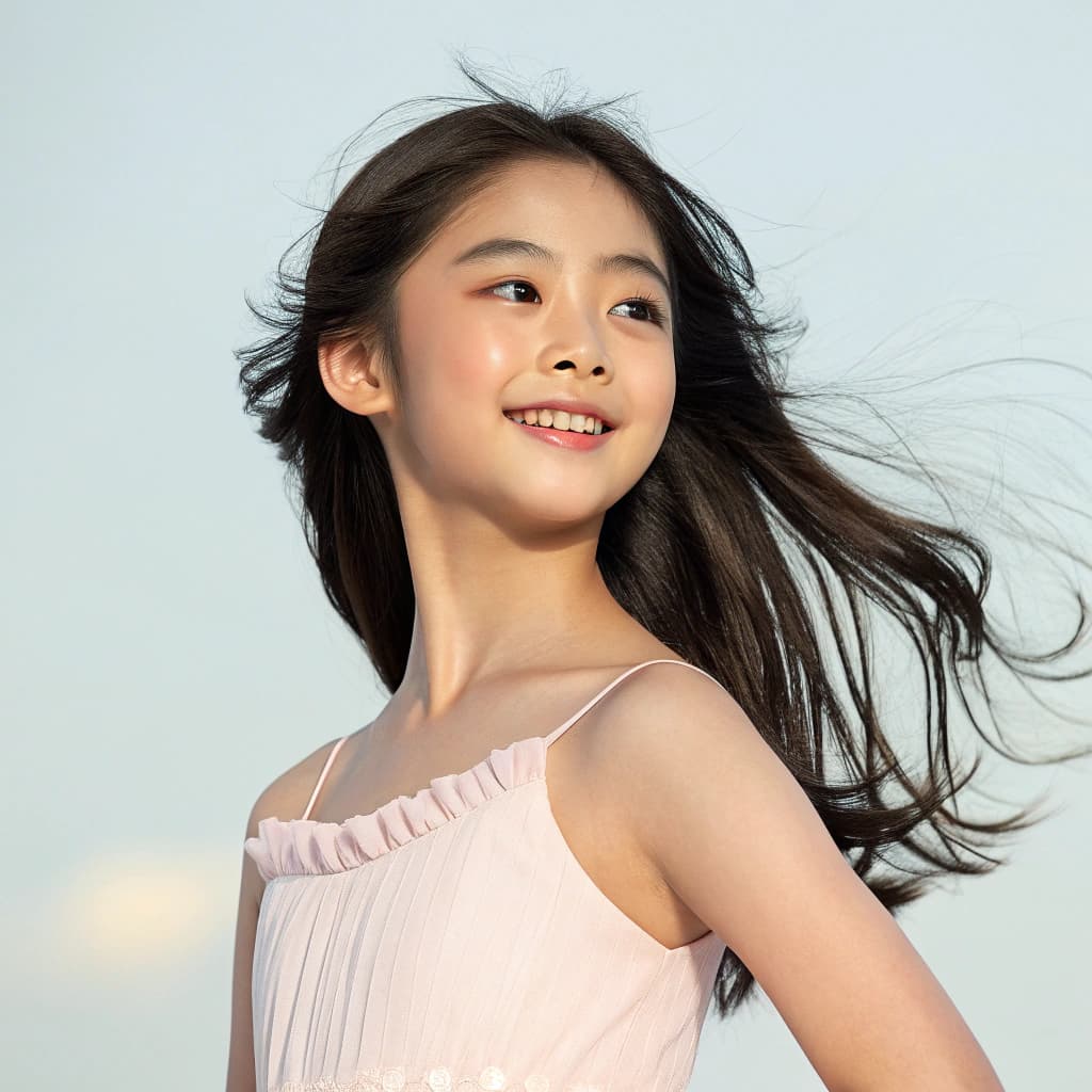 AI generated: a beautiful Korean girl showing her full body  beautiful, 8k, sharp, very detailed, high resolution...