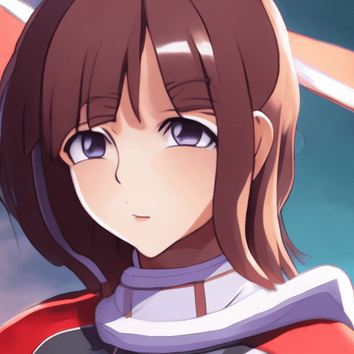 AI generated: ochako uraraka