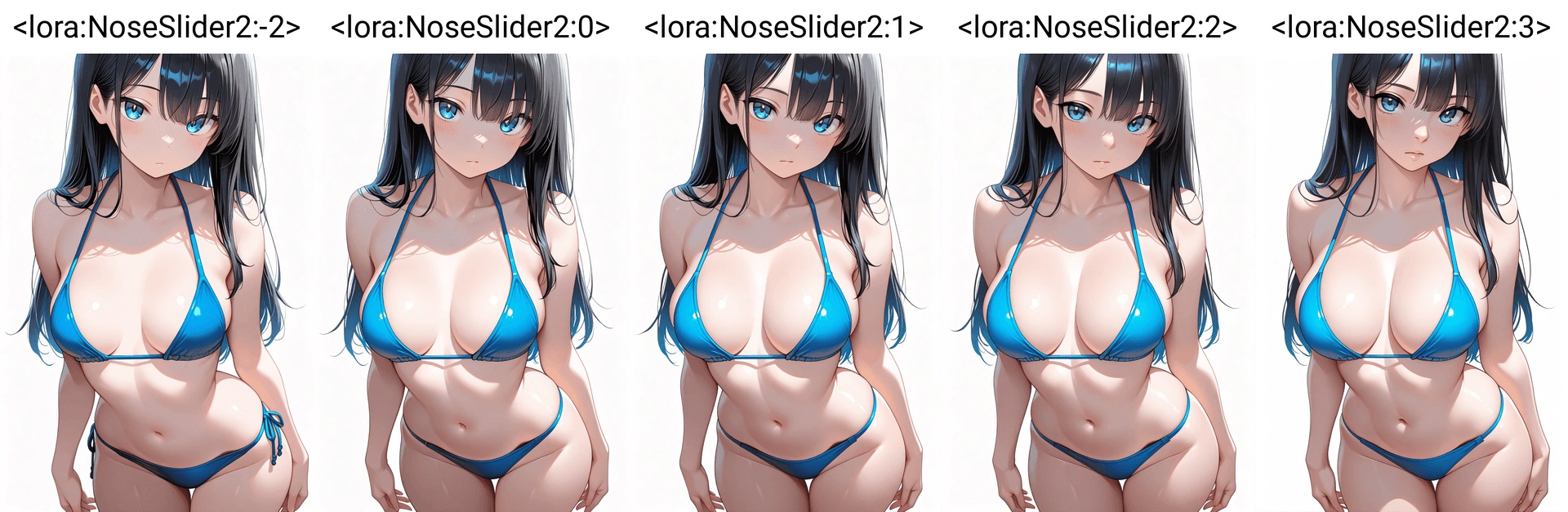Nose slider