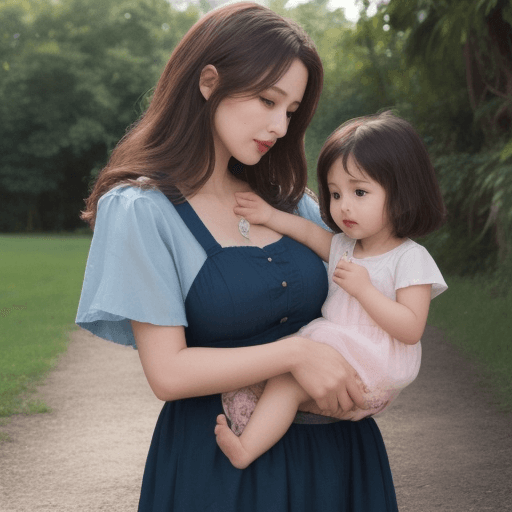 AI generated: A mother 