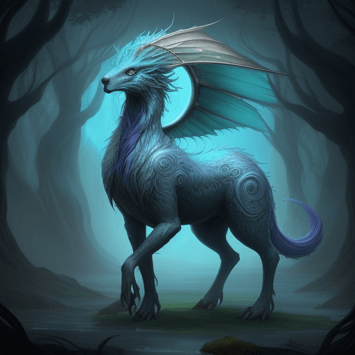 AI generated: a fantastical creature that blends the best of human, animal, and mythical traits