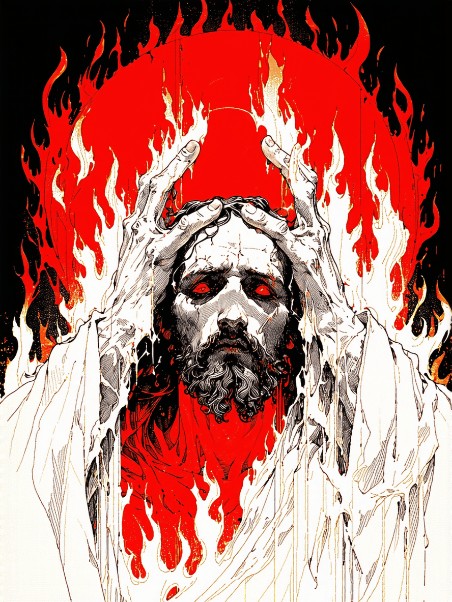AI generated: In songs from before my time, when your master failed, he, God, erased the final terror of pain. Sub...