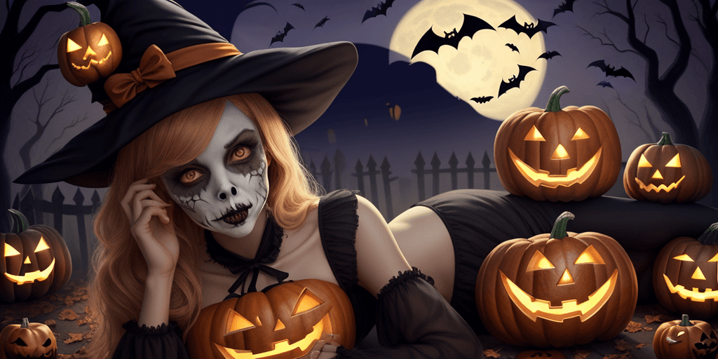 AI generated: halloween
