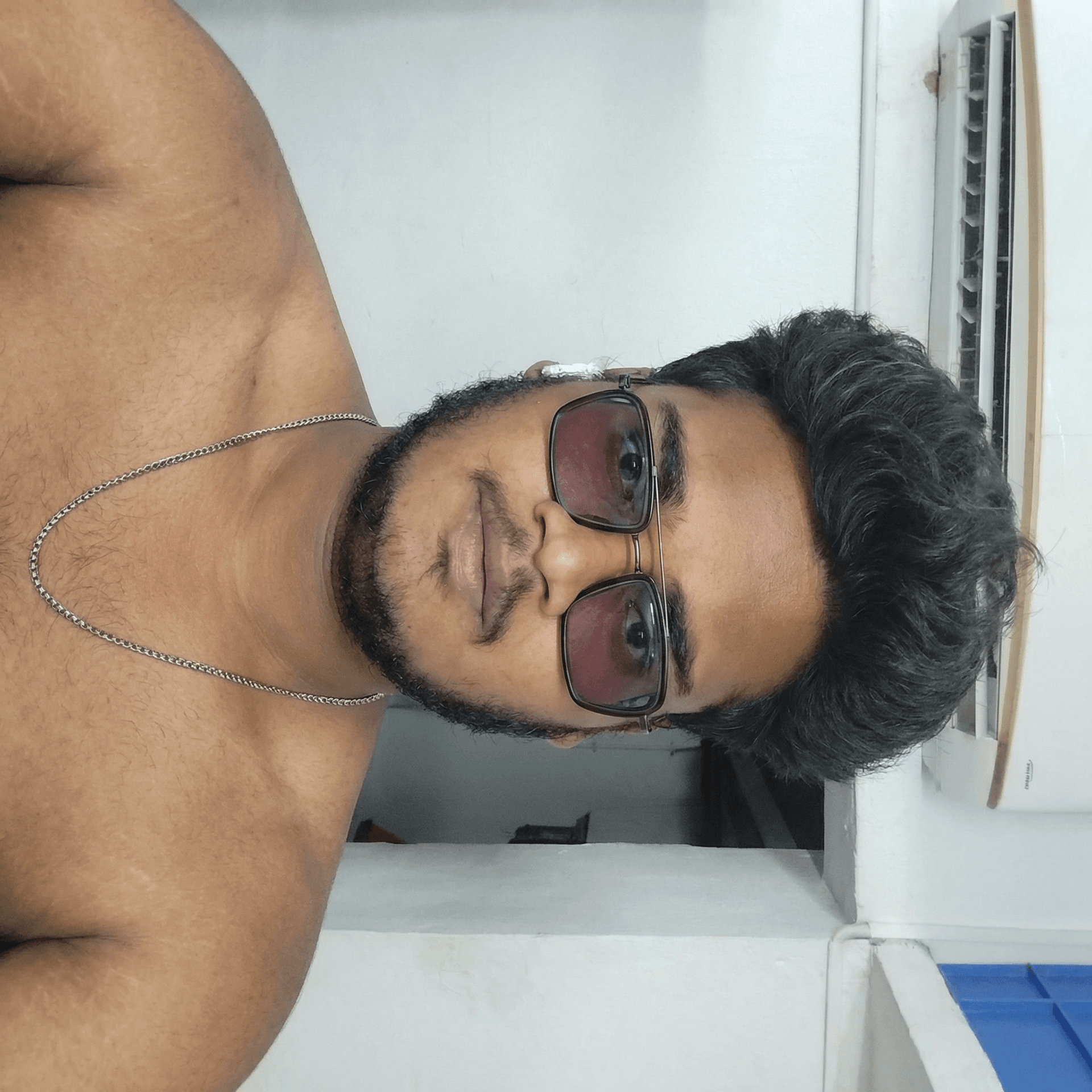 AI generated: Remove his shirt