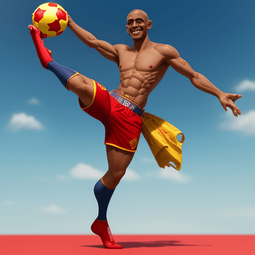 AI generated: Xandinho beautiful charismatic ,little red bull, athletic body, gorgeous figure, interesting shapes,...