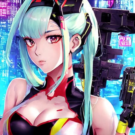 Cyberpunk Anime Diffusion - Image 1