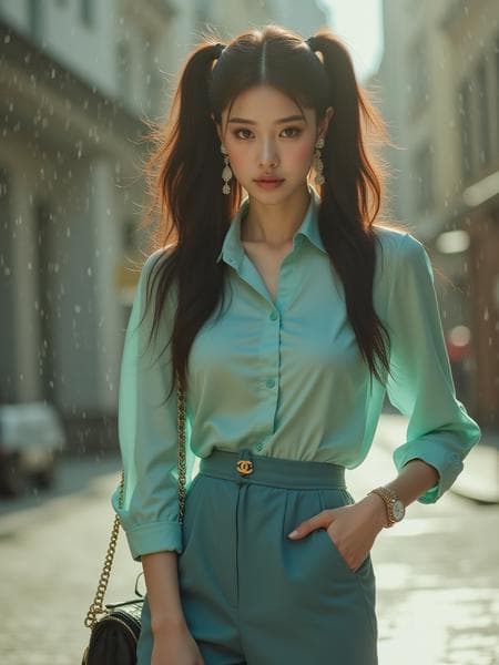 Jassi Flux - Asian female influencer style -